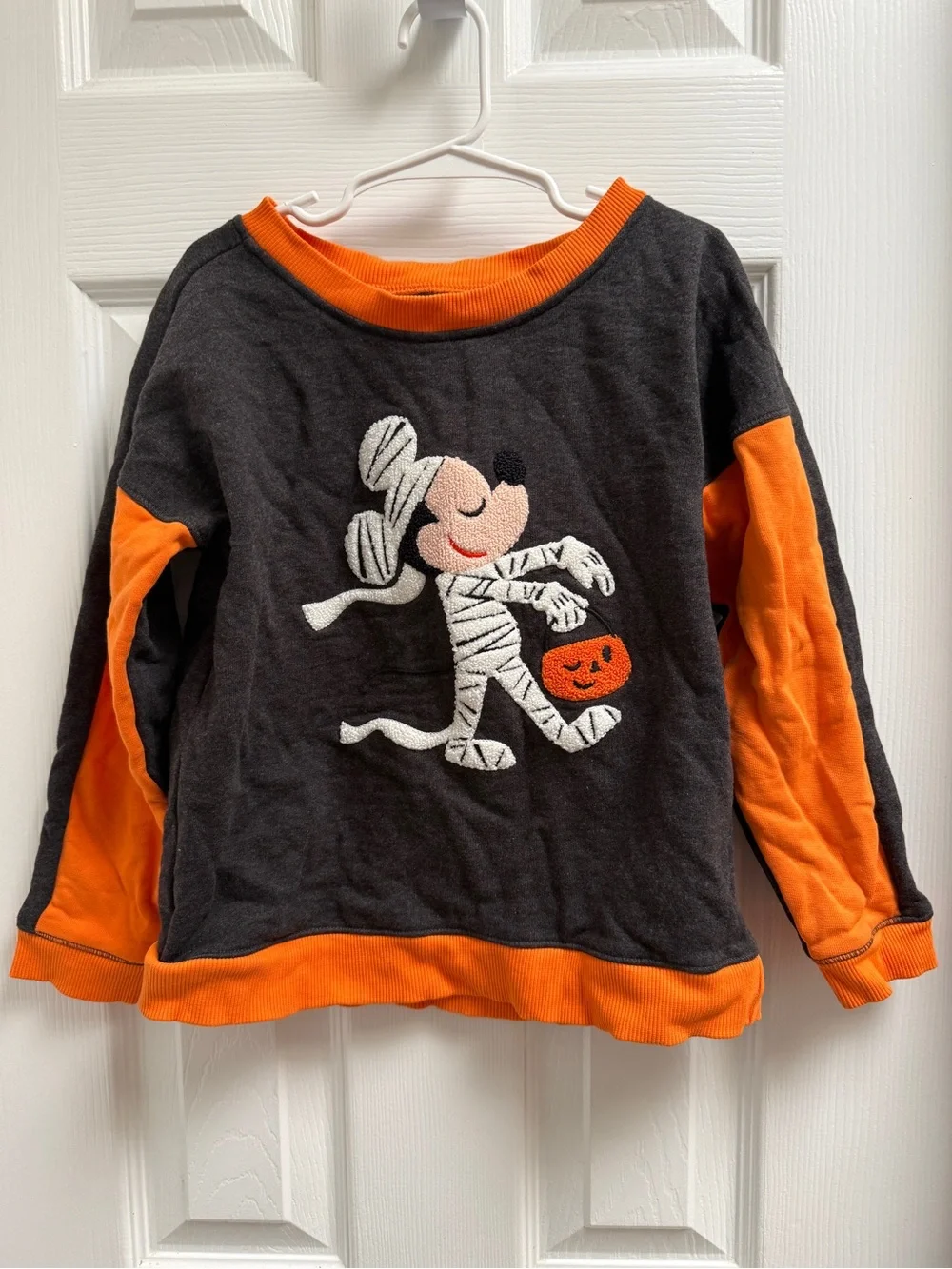 Monica + Andy x Disney Mickey Mouse Halloween kids sweatshirt and pants set